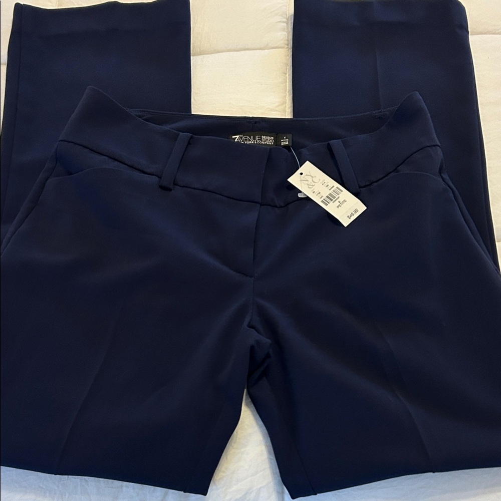 New York & Company Navy Women's Trousers